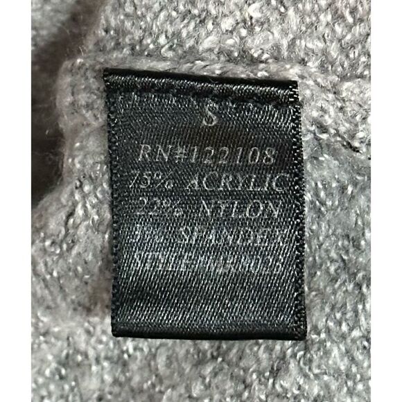 Women’s Grey Super Soft Classic Modest Button Down Knit Cardigan Size Small - Picture 6 of 6